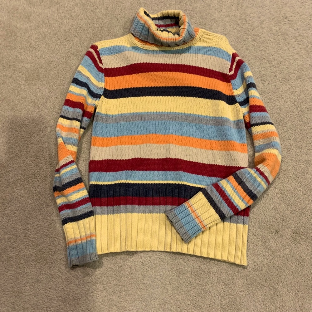 Cotton turtleneck sweater size small